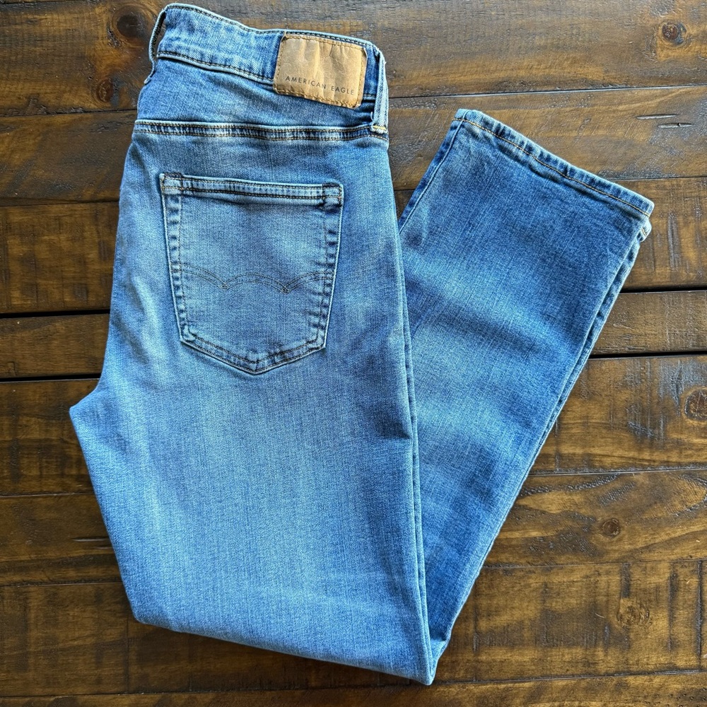 American Eagle Athletic Straight Fit Jeans Men’s Size 30x30